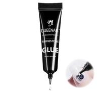 30g Colle à Ongles Strass, Ongle Nail Art Gel de Colle Strass, Séchage Rapide Adhésion Puissante, Rhinestone Glue, Pour 3d Gel Nail Art Design