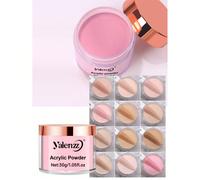 30g Poudre acrylique, poudre acrylique colorée professionnelle, polymère, convient pour la manucure française DIY, l'extension, la sculpture 3D, sans besoin de lampe à ongles, forme durable ABS