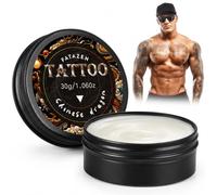 30g Tatouage Crème, Crème de Soin végétalienne pour Tatouage, Texture Rafraîchissante et Ingrédients Sûrs, Lubrification Hydratante pour les Tatouages Nouveaux et Cicatrisants