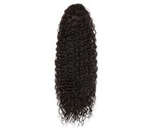 30inch Long Curly Ponytail Extension,Synthetic Water Wave Drawstring Thick Pony Tail for Women with 2 Clips Pour un usage quotidien(Light Brown4)