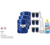 30L MANNOL TS-15 SHPD 20W-50 Huile moteur API CI-4/SL ACEA E7 A3/B4 JASO DH-1