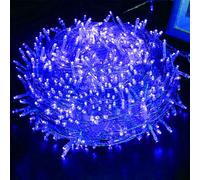 30M 300LEDs, 8 modes d'éclairage, IP44 étanche LED Noël Guirlande lumineuse, lumière de bande de jardin, lumière de décoration intérieure, éclairage de fête, bleu