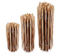 30m de clôture en lattes de 60cm de haut, écart entre les lattes de 4-6cm Clôture de jardin en châtaignier en noisette Clôture en bois