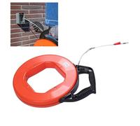 30m Extracteur de Câble en Fibre de Verre en Cours d'Exécution de Câble Ensemble de Câble de Tirette à Tirette électrique