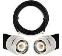 30m TNC mâle vers TNC mâle câble coaxial - HF400 Flexible 50 Ohm Câble d'extension (équivalent LMR400 UF UltraFlex) - for RF Antenne / HAM Radio / CB / Wireless
