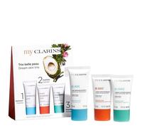 30ml + 15ml + 15ml-Coffret Trio belle peau Nettoyant & Hydratant-My Clarins