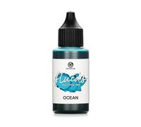 30ml Fluids Alcohol Ink BLUE OCEAN, Encre à alcool pour Fluid Art et Resin Art, bleu
