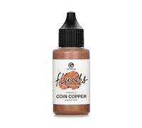 30ml Fluids Alcohol Ink COIN COPPER, Encre à alcool pour Fluid Art et Resin Art, cuivre métallique