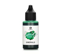 30ml Fluids Alcohol Ink EMERALD, Encre à alcool pour Fluid Art et Resin Art, vert