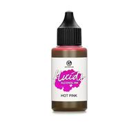 30ml Fluids Alcohol Ink HOT PINK, Encre à alcool pour Fluid Art et Resin Art, rose