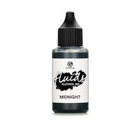 30ml Fluids Alcohol Ink MIDNIGHT, Encre à alcool pour Fluid Art et Resin Art, résine époxy, noir
