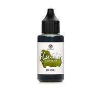 30ml Fluids Alcohol Ink Olive, Encre à alcool pour Fluid Art et Resin Art, vert