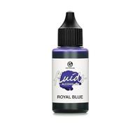 30ml Fluids Alcohol Ink ROYAL BLUE, Encre à alcool pour Fluid Art et Resin Art, bleu
