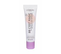 30ml Loréal Paris Wake Up & Glow Bb Cest Magic Spf20, Lumière Moyenne, Bb Crème