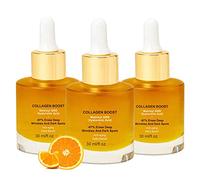 30ML Pedia Advanced Collagen Boost Anti Aging Serum, Collagen Boost Anti Aging Serum, Hyaluronic Acid with Brightening Vitamin C for All Skin Types (3Pcs)