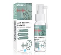 30ml Spray Nettoyant Oreilles, Solution de Nettoyage pour Oreilles, Dissolution rapide des bouchons de cérumen, Pour un Nettoyage Quotidien, Élimine en Douceur l'Excès de Cérumen,Sans Rinçage