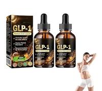 30ml Tirzepatide GLP-1 Herbal Oral Liquid, Natural Advanced Body Care Liquids Drop, Moringa Glp-1 Drops, Moringa Drops for Women and Men, Firming Skin and Body Shaping Care (2)