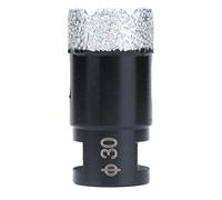 30mm Drill Bit for Tile and Stone | Thread for Angle Grinders/Drills | Fast Cutting Porcelain/Marble/Granite | - Grade Hole Saw