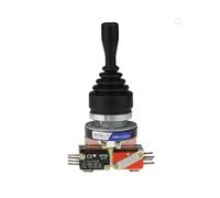 30mm Joystick Switch Maintained Momentary 4 Position Self Latching Spring Cross Wobble Stick Switch HKA1-41QZ HKA1-41QY NWPNLXEA(HKA1-41QZ)