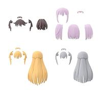 Bandai – Maquette – 30MS Option Hair Style Parts Vol.4 – 4 types