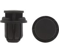 30pcs 14mm Diamètre trou Garniture porte voiture Rivets plastique Aile noire Clip fixation