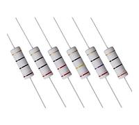 30Pcs 20 Ohm Resistor, 5W 5% Tolerance Metal Oxide Metal Resistors, Axial Lead, Flame Proof for DIY Electronic Projects and Experiments