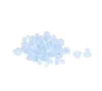 30pcs 5x8mm Rubber Anticollision Embedded Soft Stem Bumpers Screw Hole Plugs For Cabinet Doors And Drawers
