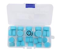 30Pcs A/C Port Cap Remplacement Climatisation Vanne de charge Couverture Poussière