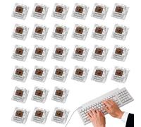 30pcs Axe De Remplacement Du Clavier Mécanique, Commutateur De Clavier Mécanique, Commutateurs D'arbre Transversal, Installation Simple, Flux De Travail Amélioré, 30 Pièces, Pour Les Claviers