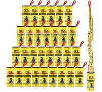30PCS Bandes De Papier Tue-Mouches Rubans Collants pour Pièges À Mouches Rubans pour Pièges À Mouches pour Intérieur Et Extérieur