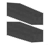 30pcs Bird Cage Liners 20x18in Disposable Felt Pad(gray) | 1mm thick felt, sturdy than paper, 30 pack, 20x18 inches, fits most cages