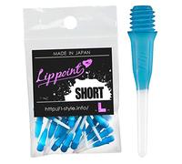 30pcs Bleu L Style (El de Style) levre Point de Gradient Court Turquoise ott1107