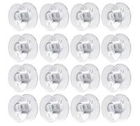 30pcs Canette Plastique, Canettes Machine à Coudre pour Brother Singer Kenmore Janome la Plupart des Machines à Coudre