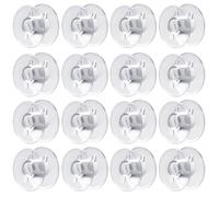 30pcs Canette Plastique, Canettes Machine à Coudre pour Brother Singer Kenmore Janome la Plupart des Machines à Coud KIT DE COUTURE