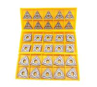 30PCS CNMG 432 WNMG 432 TNMG 332 VP15TF carbure monobloc indexable, plaquette de coupe plaquée, tour à commande numérique