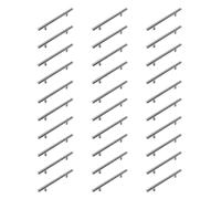 30pcs Commode En Acier Inoxydable Bouton Armoire De Cuisine Poignée Porte Porte Patre-robe Tirage Mobilier Tiroir Simple