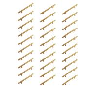 30pcs Commode En Acier Inoxydable Bouton Armoire De Cuisine Poignée Porte Porte Patre-robe Tirage Mobilier Tiroir Simple