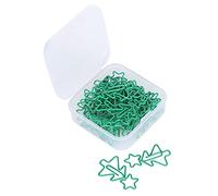 30pcs Épingles à Papier Forme Étoile à Cinq Branches et Sapin de Noël, Marque - pages et Clips de Planification - Design Amusant, Léger et Durable, Organisation Facile pour Burea