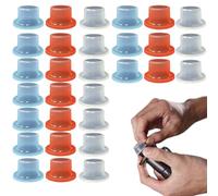 30PCS Faucet Leak-Proof Sealing Gasket, Silicone Raw Material Belt, Heavy Duty Hose Sealing Washer, Leak-Proof Silicone Plug for Faucet Triangle Valve