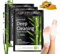 30pcs Foot Patches Detox, Patch Detox Pieds, Patchs Detoxifiants Plantaires, Detox Foot Patches, Deep Cleansing Patch Pieds, Patchs Détoxifiants, pour Soulager le Stress,Favorise Circulation Sanguine
