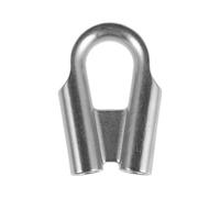 30pcs Heavy Duty 10Mm Stainless Steel Thimble Pour Câbles