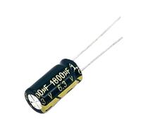 30pcs/lot 6.3V 1800uf 8 * 16 Low/Impedance high frequency aluminum electrolytic capacitor 1800UF 6.3v 8 * 16 20% AUOQKQUT