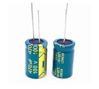30pcs/lot T15 high frequency low impedance 100v 470UF aluminum electrolytic capacitor size 16 * 25 470UF 20% EKFBQBGW