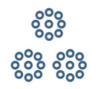 30Pcs MR115 2RS Roulements à Billes 5X11X4mm pour Roue Slash Rustler Stampede