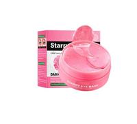 30PCS Patch Yeux Anti Cernes Eye Mask Anti Poches Contour des Visage Soin Collagene Under Oculaires Contre Ride et Ridule Hydratation Intense (Rose)