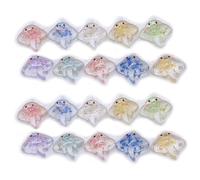 30pcs Résine Mini organisme marin slime charmes mélangé ensemble artisanat accessoires bricolage miniature scène mise en page micro décoration maison