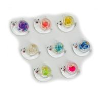 30pcs Résine Mini organisme marin slime charmes mélangé ensemble artisanat accessoires bricolage miniature scène mise en page micro décoration maison