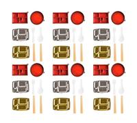 30pcs Résine Mini Ornament Candy Snack Slime Charms Ensemble mélangé Artisanat Accessoires bricolage miniature mise en page de scène Micro décoration de la maison
