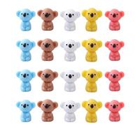 30pcs Résine Mini Ornament Petits Animaux Slime Charms Ensemble Mixed Artisanat Accessoires DIY Miniature Scène Layout Micro Décoration de la Maison