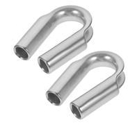 30Pcs Stainless Steel Cable Thimble Pour Câbles